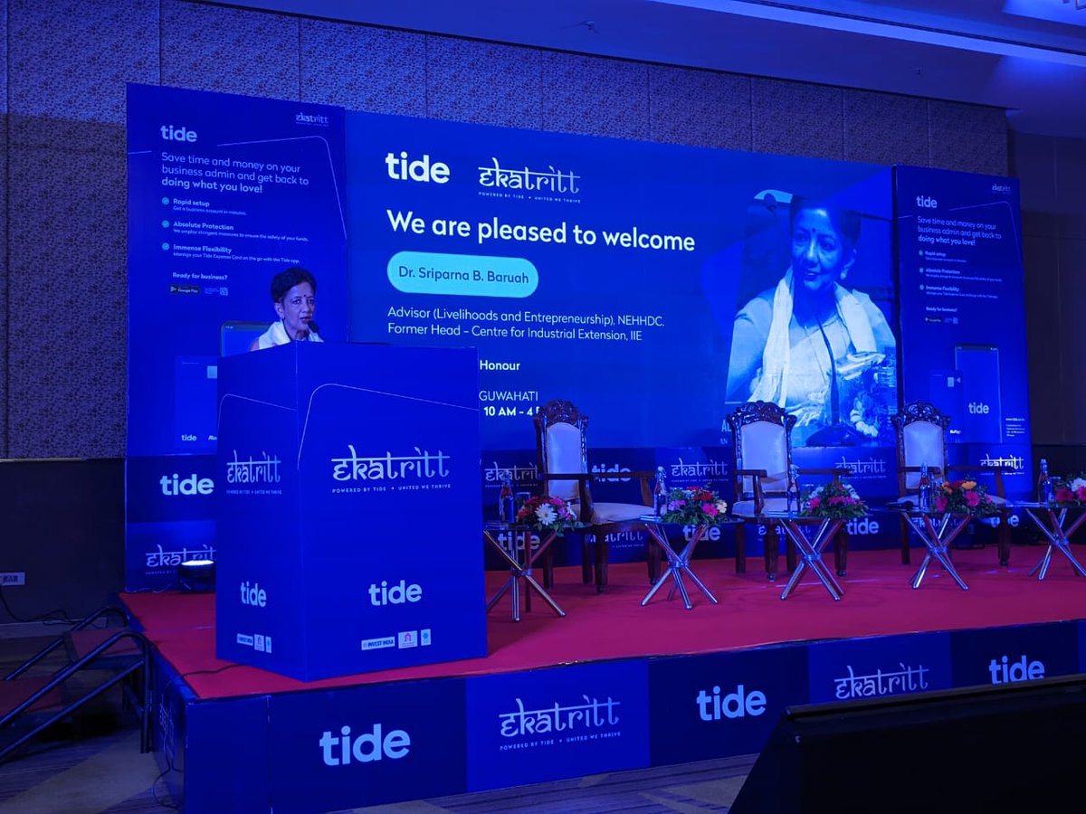 So much excited for the Fireside chat between Santa Sharma and <a href="/TageRita5/">Tage Rita</a> , discussing the challenges and opportunities in the food and agriculture industry. Tide Business India #ThinkMSMEThinkTide Ekatritt By Tide
