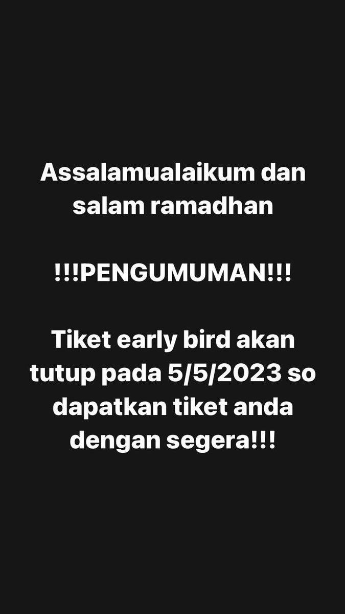 Cepat Dapatkan Sebelum Terlambatttt !!! 🔥
