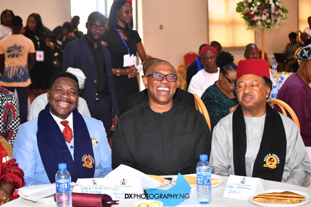 PeterObi's tweet photo. Yesterday in Enugu, I was delighted to be at an event organised by Nzuko Umunna for the Installation of their new leadership led by Prof Ositadimma Chinedu Nebo, Former Vice Chancellor of the University of Nigeria, Nsukka, https://t.co/PnMrXALLLv