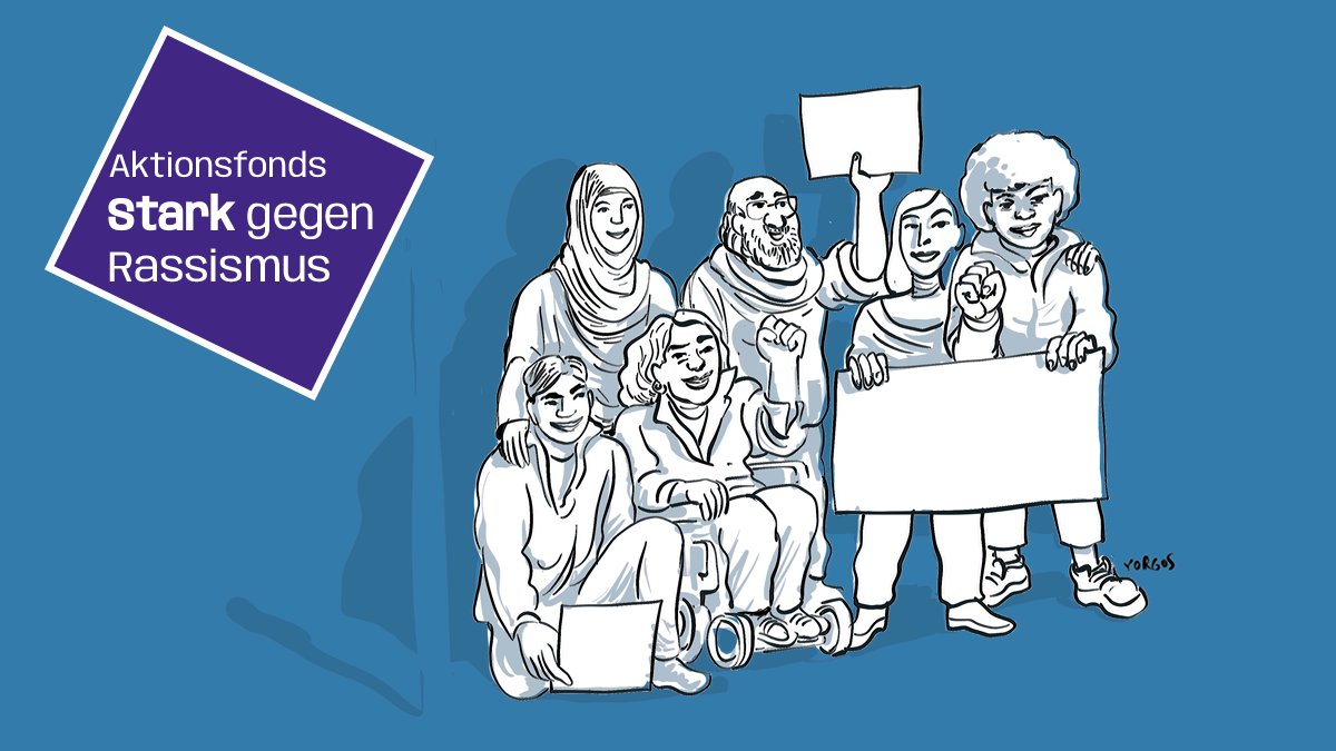 opencitizenship's tweet image. #starkgegenrassismus wird Engagierte mit und ohne eigene Rassismus-, Migrations- und Fluchterfahrung ab 18 Jahren unterstützen. Eine  Rechtsform, wie z. B. ein eingetragener Verein, oder ein Bankkonto, sind  nicht notwendig. Bewerbt Euch bis 11.06.! bit.ly/3Jxjjh4