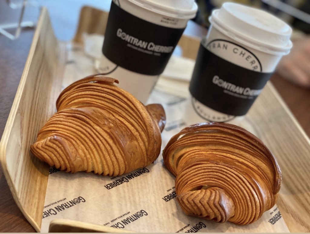 2021年のゴントランシェリエのクロワッサン🥐
綺麗すぎ😆
