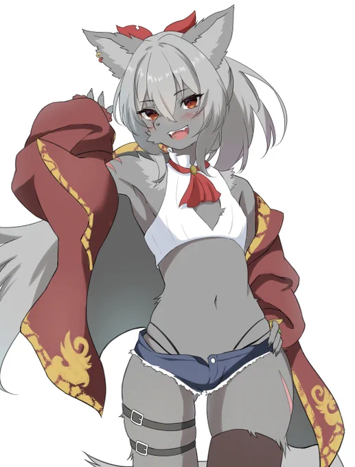 Skebにてクライアントさまのオリキャラくんを描かせて頂きました久しぶりにケモ男の娘が描けてとても楽しかったですこの度はご依頼&ブーストありがとうございますっ 