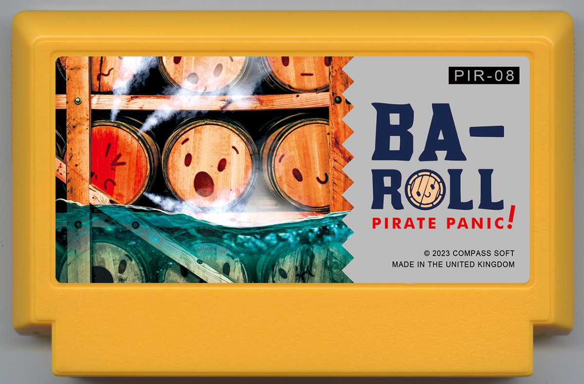 My cartridge design for the My #Famicase Exhibition 2023! See this and 251 others at <a href="/meteor_club/">METEOR</a> in Tokyo. The exhibition runs from today until the 30th May