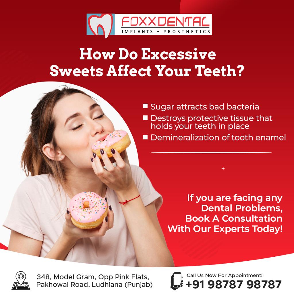foxx_dental's tweet image. How Do Excessive Sweets Affect Your Teeth?

Consult our expert Dentist Today!
📱️ +91 98787 98787
🌐 foxxdental.in

#dentalhealth #sweetsaffect #badbacteria #dentalclinic #strongteeth #regularcheckup #consultourexperts #teethcare #tooth #teeth #dentalclinic