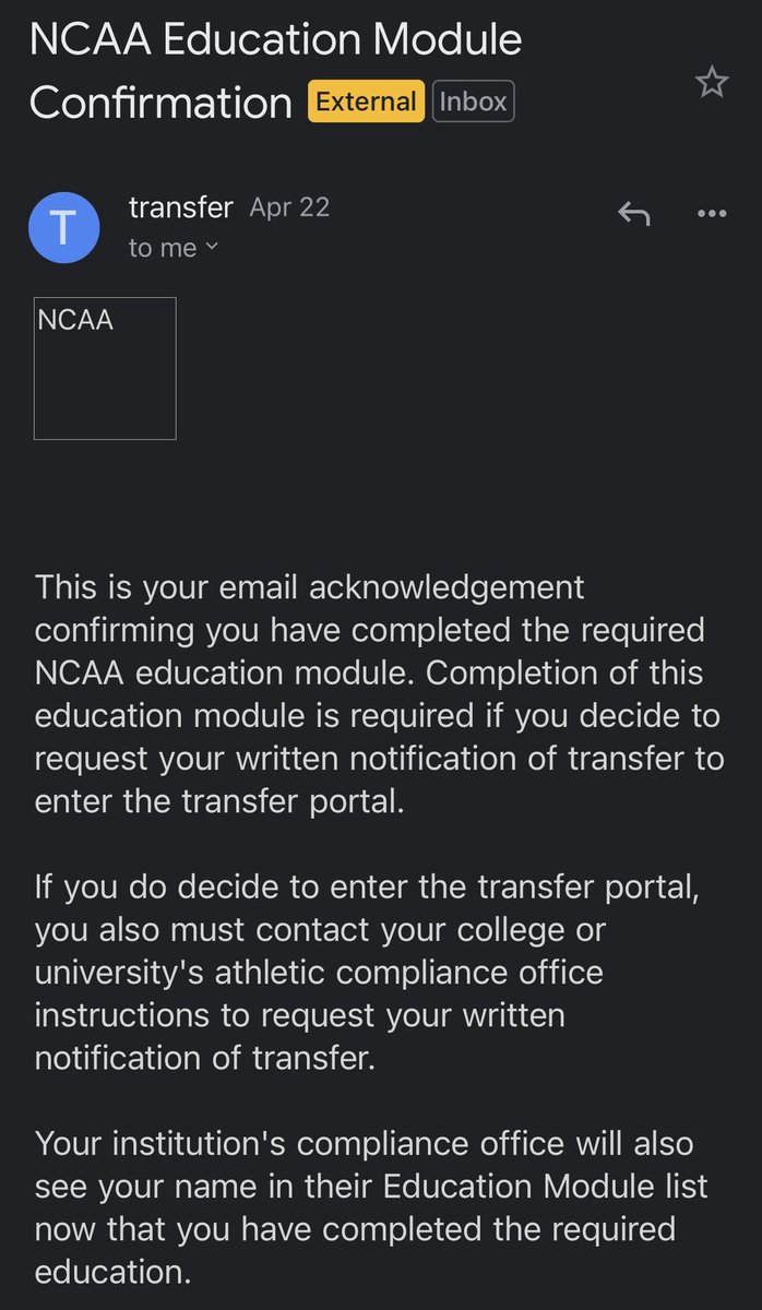 Officially in the Transfer portal with 3 years of eligibility Looking forward to the next chapter.