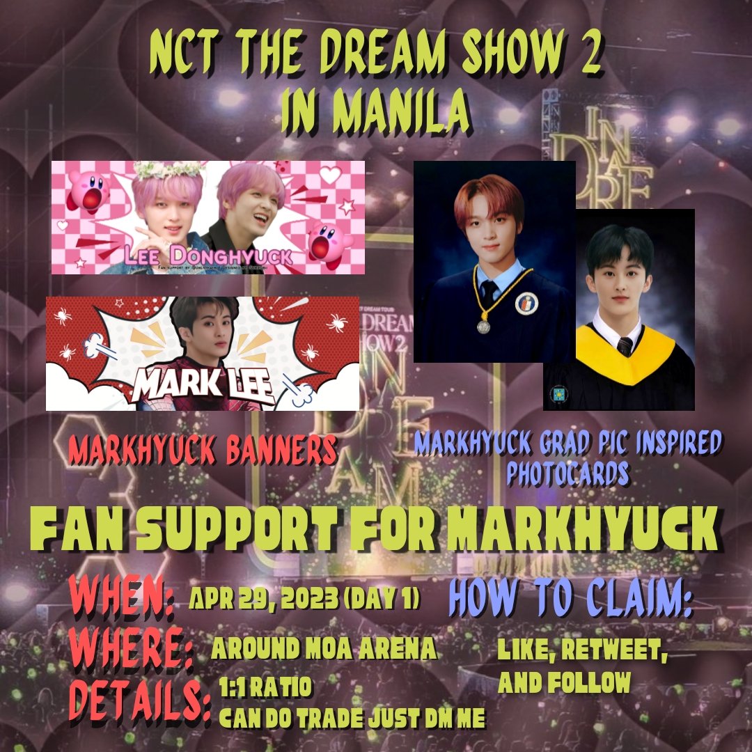 only4kaebi's tweet photo. hi co-nctzen, i will be given away this banners and photocards as a freebies today! don't hesitate to approach me po and kindly read all the details below thankyouuu! 💚

#NCTDREAM_THEDREAMSHOW2_in_MANILA 
#NCTDREAM_THEDREAMSHOW2 
#NCTDREAMinMNL2023 #NCTDREAMinMANILA https://t.co/LVr6BDXkVZ