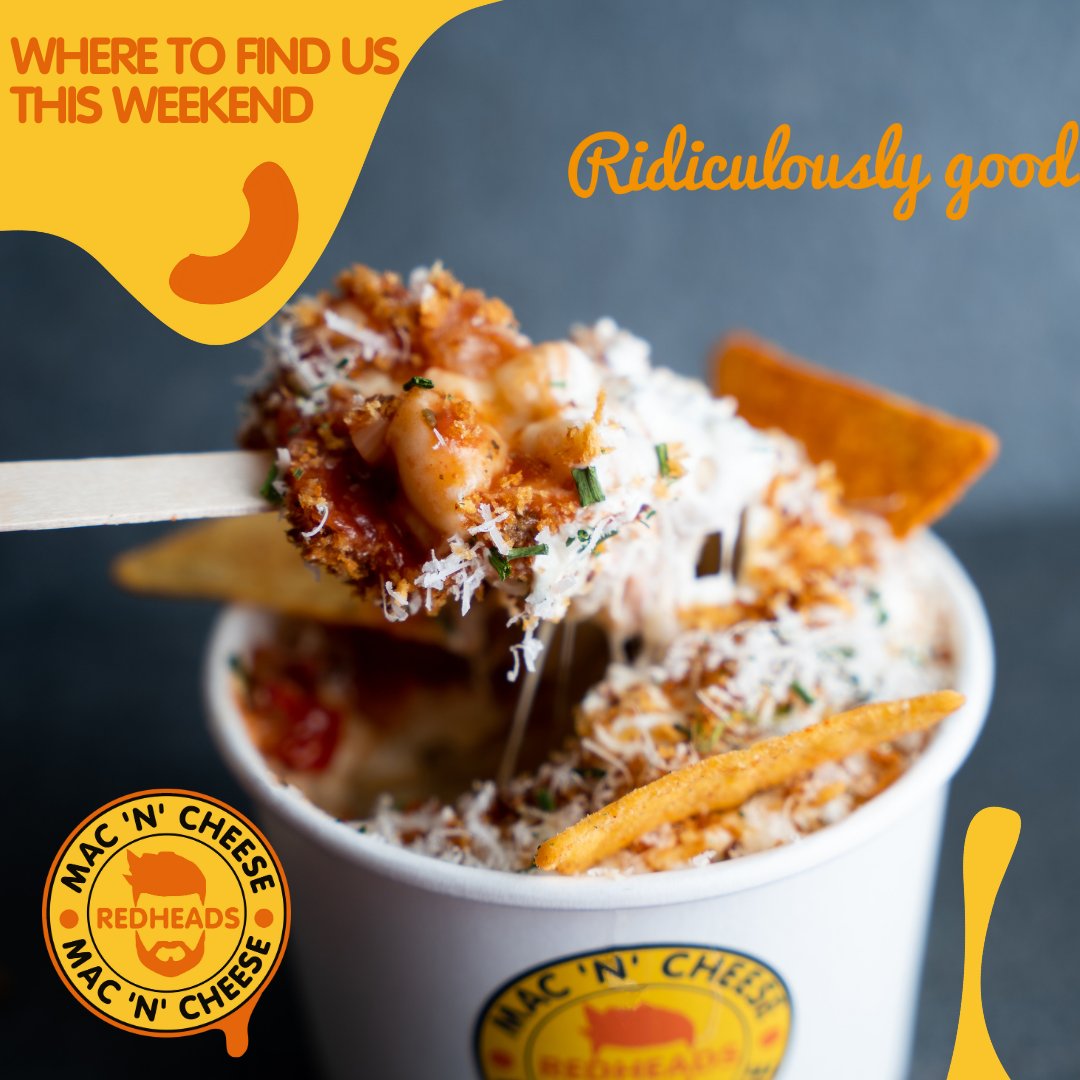 redheadsmac's tweet photo. Get ready for a weekend of indulgence! 🤤 Join us on Saturday at Grainger Market, Sunday at Quayside Market, and at Stack Seaburn for a triple dose of cheesy goodness.

📍 Grainger Market 10:30 - 5pm
📍 Quayside Market 10:30 - 4pm
📍 Stack Seaburn 10am - 10pm https://t.co/zyskrCnm6c