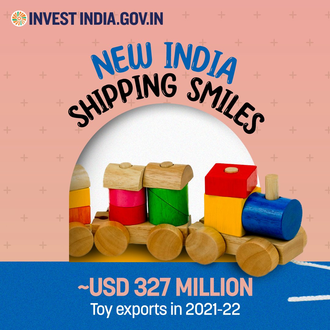 Invest India on Twitter "InvestInIndia Toy exports from NewIndia