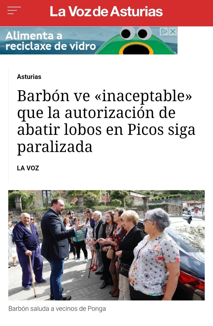 A nivel medioambiental, esta que acaba, ha sido la peor legislatura en Asturias en mucho tiempo. También es verdad que con el nivel de ignorancia, crispación y los personajes que pululan por aqui, probablemente sea la mejor de lo que nos espera en el futuro.  🤦