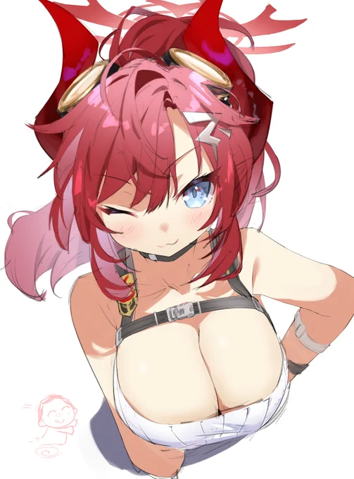 メグ欲発散落書き  #ブルアカ