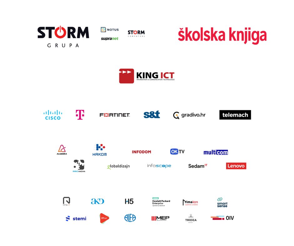 CARNET_CUC's tweet photo. Hvala našim izlagačima na podršci u ostvarenju još jedne uspješne #CARNET_CUC konferencije! 🫶 https://t.co/He0YmxdotA