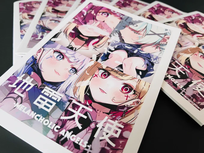 【お知らせ】 一足早いですが #COMITIA144 新刊の自家通販が始まりました! BOOTH限定のランダムメッセージ付きのサイン本になります!  会場来れない方はぜひ通販をご利用ください!  【イラスト集】『地雷天使-INTRODUCTION-』| Ichijo Rei's Art gallery  
