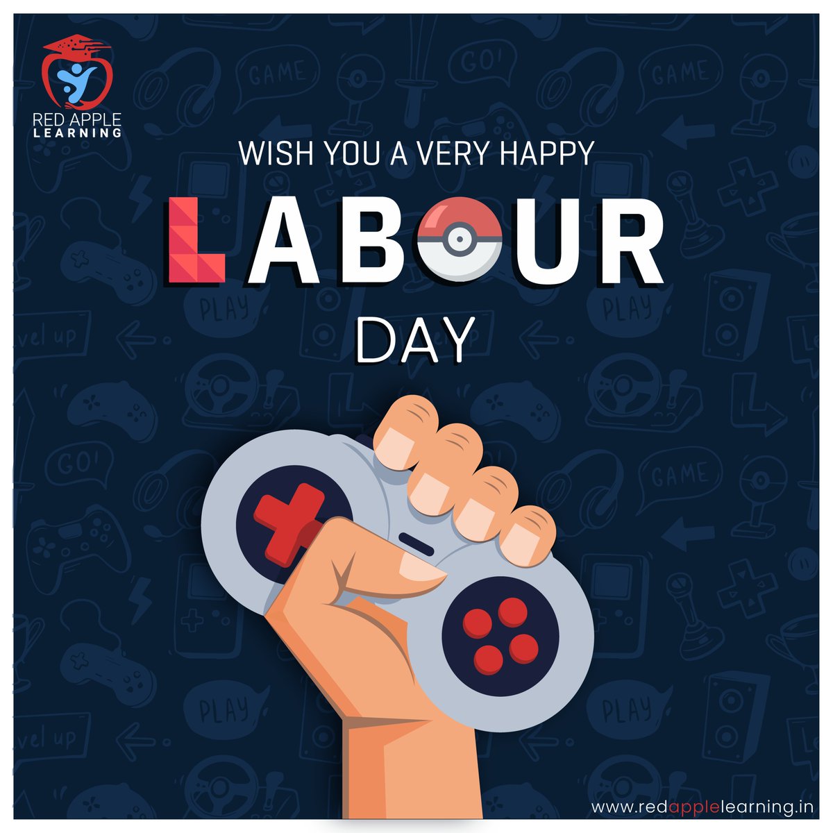 redapplekolkata's tweet photo. Happy Labour Day! ✊
Take a break from your hard work and enjoy the day off! We're proud to train future developers and designers who will create games that bring joy and entertainment to people's lives. Let's celebrate the workers who make a difference every day! 🎮
#LabourDay https://t.co/yPgjHjdS71