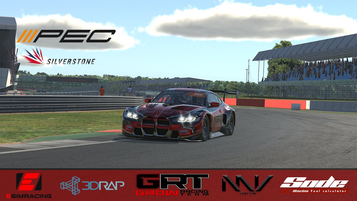 Hoje a vamos estar presentes na 3ªRonda do Platinum Endurance Championship ,nas 8H Silverstone ,toda a corrida vai poder ser acompanhada através deste link: youtube.com/watch?v=zVVpEq…
<a href="/TREDIRAP/">3DRAP.IT</a> MVSkinLab <a href="/eSimRacing/">eSimRacing</a> #sode #iRacing