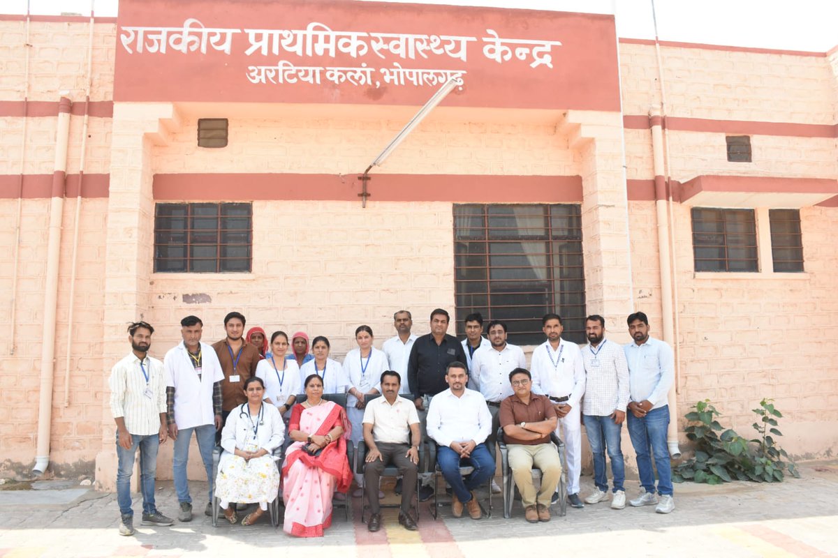 dr_senwar's tweet photo. नेशनल टीम का प्राथमिक स्वास्थ्य केंद्र अरटिया कल्ला का दो दिवसीय निरीक्षण https://t.co/1rjPoXyoum