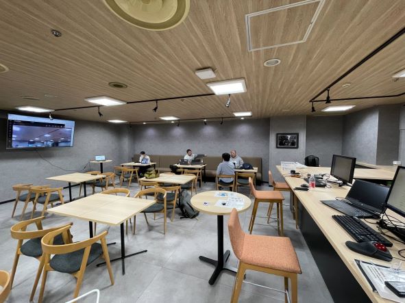 (オフライン時の)会場の様子