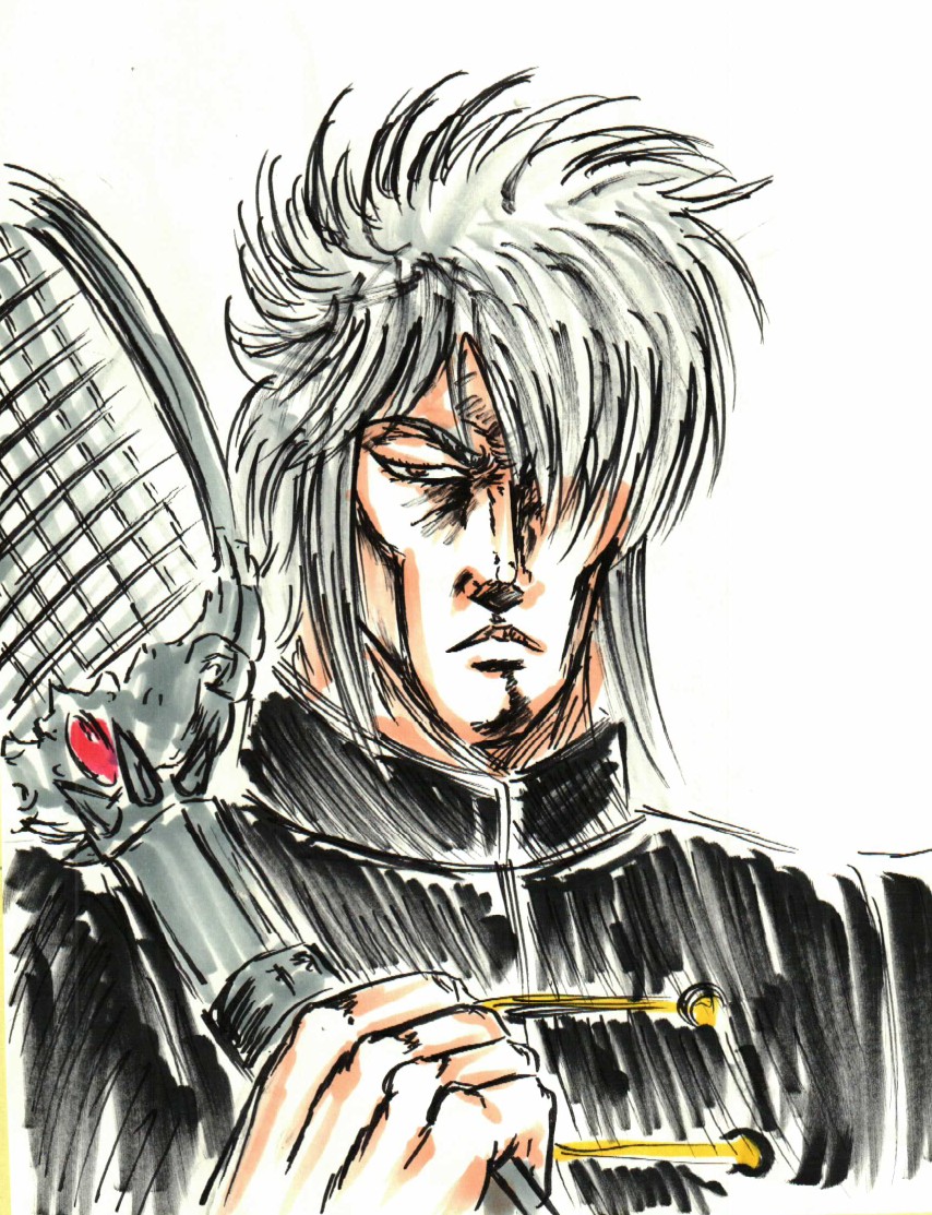 「#昭和の日だから昭和のキャラクター貼る 男塾は宋江将軍が出て来る頃から平成になっ」|沖庵のイラスト