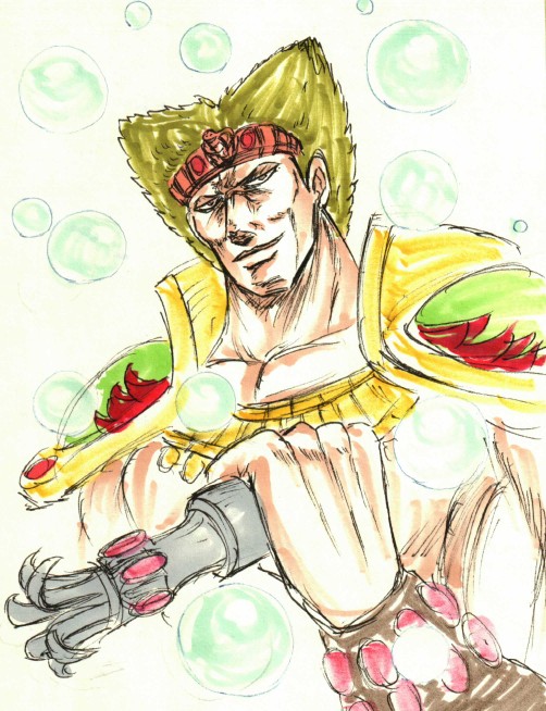 「#昭和の日だから昭和のキャラクター貼る 男塾は宋江将軍が出て来る頃から平成になっ」|沖庵のイラスト