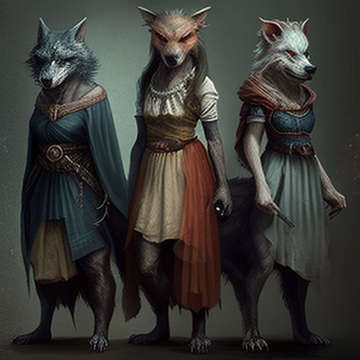 imaginesmthin's tweet photo. /imagine Werewolves with Skirts
#midjourney #aiart https://t.co/R5O5xP79RH