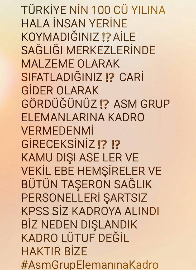 timur_ozsoy's tweet photo. Çok değil bize Adımızı kimliğimizi verin.
#AsmGrupElemanınaKadro 
@vedatbilgn @drfahrettinkoca @RTErdogan @NureddinNebati @mustafaelitas @fuatoktay https://t.co/llLI3ILZKM