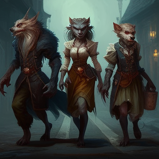 imaginesmthin's tweet photo. /imagine Werewolves with Skirts
#midjourney #aiart https://t.co/R5O5xP79RH