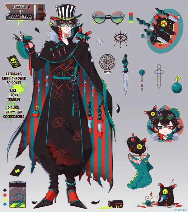  - Bettel2 in Dark Circus -  PNG▷ #Bettel2Drip #Bettelful