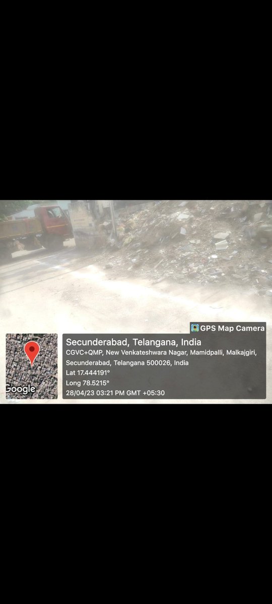 EsYamuna's tweet photo. @srikanthnandur1 @10 @GHMCOnline @GadwalvijayaTRS @ktrtrs @SrilathaMothe @RAVINDERGOUD321 @AMOH29SecBad @MdLALI9 @kishanreddybjp @TPadmaRao Sir/Madam Cleared the complaint and sorry for the inconvenience tnq.. https://t.co/fK3wwZBLG0