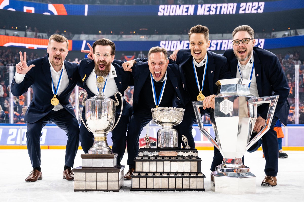 Triplakerho 🏆🏆🏆

#Tappara #Liiga | 📷 Riku Laukkanen