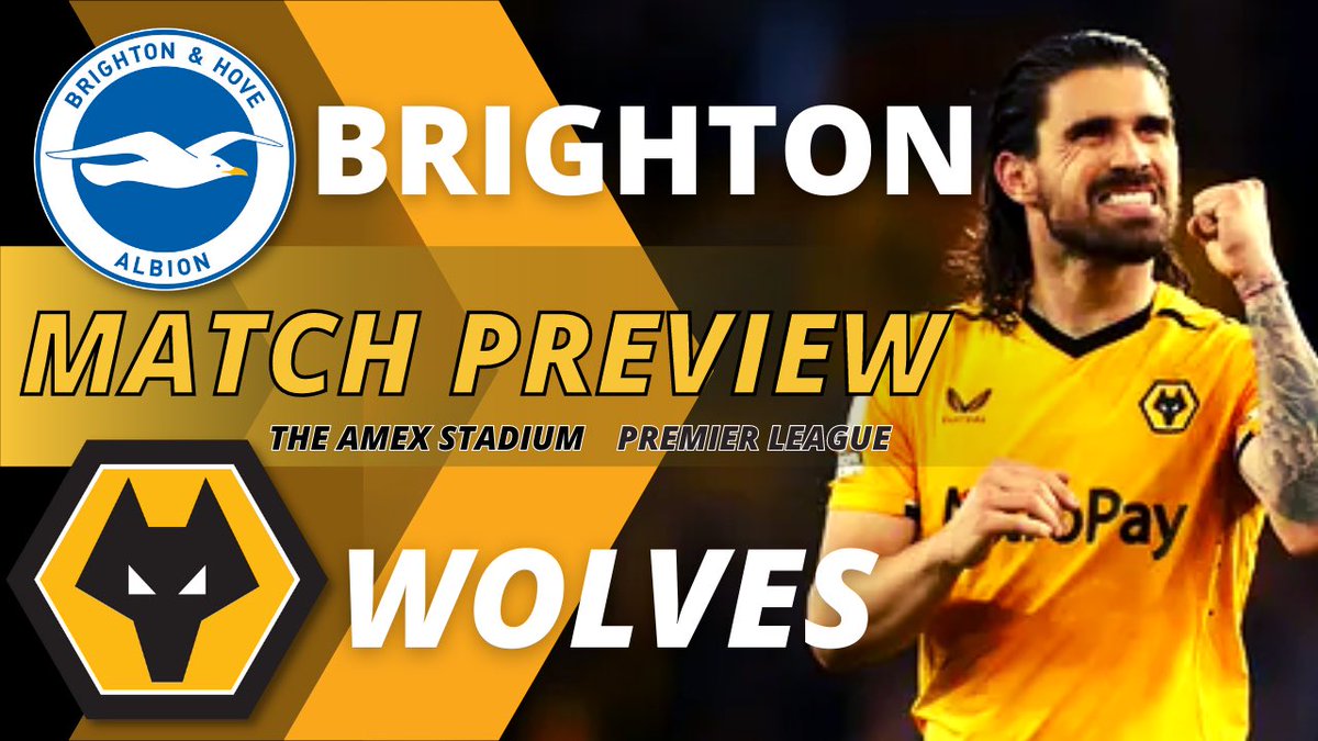 Catch our match preview from with @1magicmoss @_DazzlingDave & @sensationstan 
BRIGHTON v WOLVES 
#wwfc #bhafc #briwol 
Watch ⤵️
youtu.be/RBAcbtxjSJk