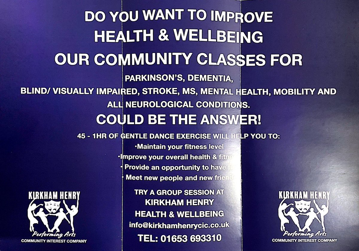 KirkhamHenry's tweet photo. As we fight all the way to fundraise for full accessibility our community classes continue every step of the way. @northyorksc please respect and honour the democratic vote by @RyedaleDC  @dinahkeal https://t.co/mNKDhNi0SE