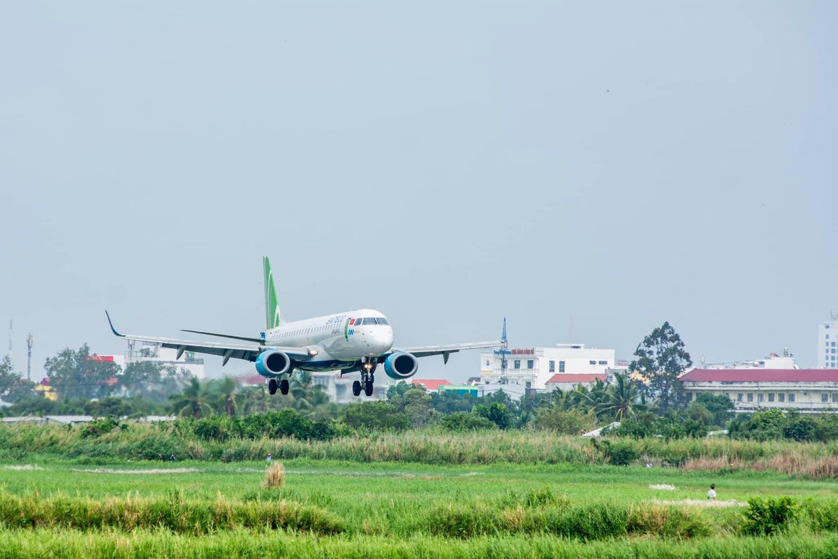 bamboo_airways's tweet photo. BAMBOO AIRWAYS OFFICIALLY LAUNCHES ITS HISTORY FLIGHT ROUTE HANOI - CA MAU ✈️
#BambooAirways #Fly_Bamboo #More_than_just_a_flight https://t.co/h6p8WMjhgA