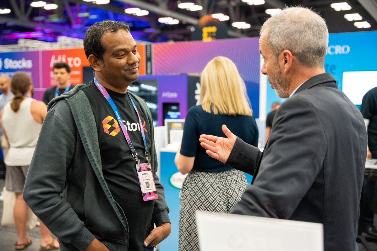 StorXNetwork's tweet photo. As we wrap up our time at #Consensus2023, we want to extend a big thank you to everyone who stopped by the #StorXNetwork booth to discuss #decentralizedcloudstorage. Your interest and enthusiasm have been inspiring! Let's continue to drive innovation.
#SRX #XDCNetwork #BuiltonXDC https://t.co/QMax11XuIu