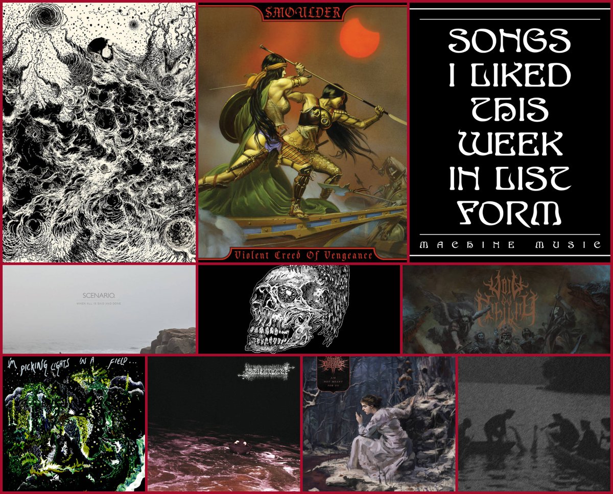 New post with <a href="/Roznerx/">Ignacio Elías Rosner</a>, Dione, Smoulder (<a href="/CruzDelSurMusic/">Cruz Del Sur Music</a>), Scenario (<a href="/ZegemaRecords/">Zegema Beach Records</a>), <a href="/Agriculture666/">Agriculture Music</a> (<a href="/TheFlenser/">The Flenser</a>), Void ov Nihility, Smellcorpses, <a href="/DistanceFires/">Fires in the Distance</a> (<a href="/ProstheticRcds/">Prosthetic Records</a>), Lanayah (<a href="/stopthetapedude/">elliott</a>) + INFO ON Krallice, Misanthropae and more!
machinemusic.net/2023/04/29/nin…