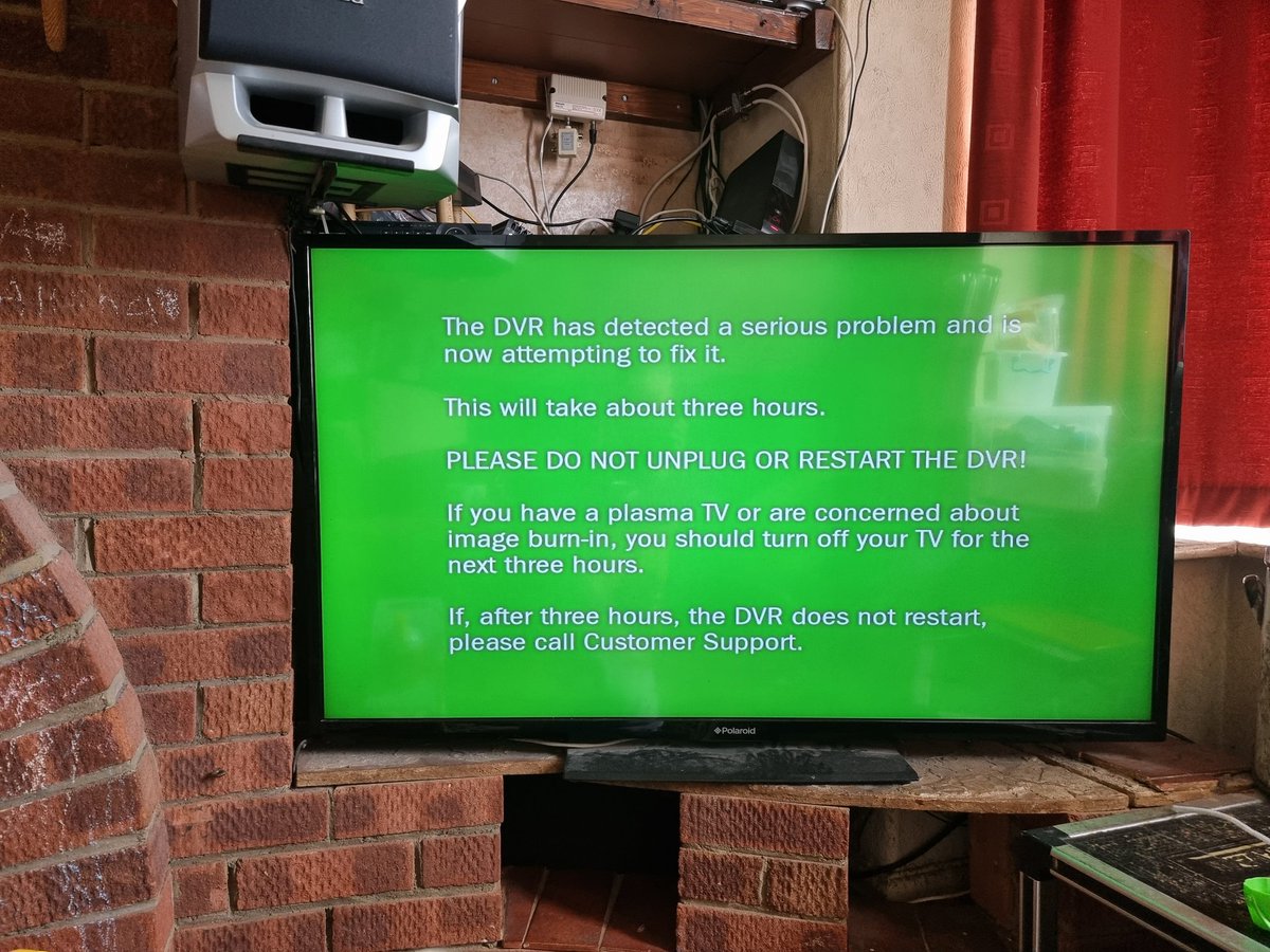 Just as the F1 qualifying is about to start. Poor show @ virginmedia