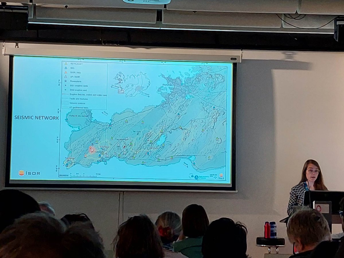 I very much enjoyed #EGU23! Great to catch up with friends, collaborators and make new connections and talk a lot of science 🌋 Yesterday, was a very long day but I was pleased with my talk on the #Fagradalsfjall dyke propagations despite not being able to deliver a final product