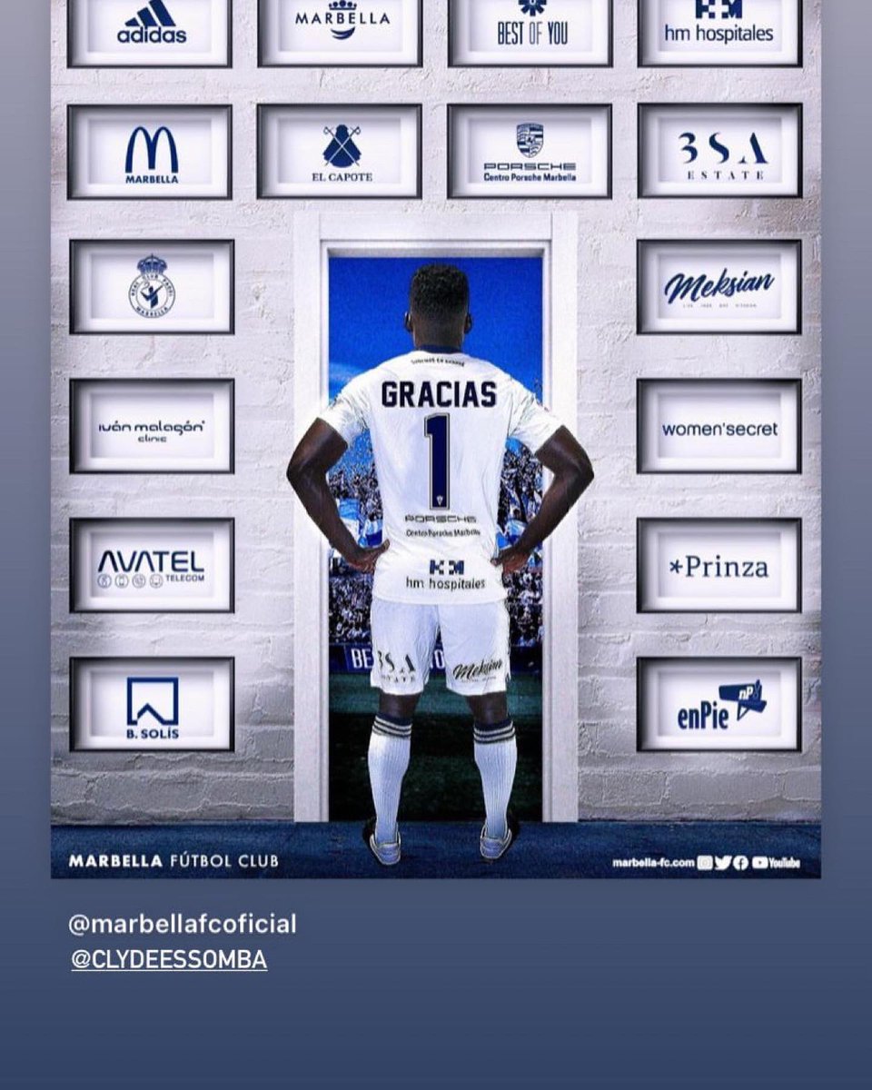 Después de una semana sigo sin asimilar la que hemos liado jajajaja 🤦🏾‍♂️ @marbella_fc es de 2RFEF 💙🤍.                                                                                                                       Gracias a todos que hicieron esto posible.Temp22/23