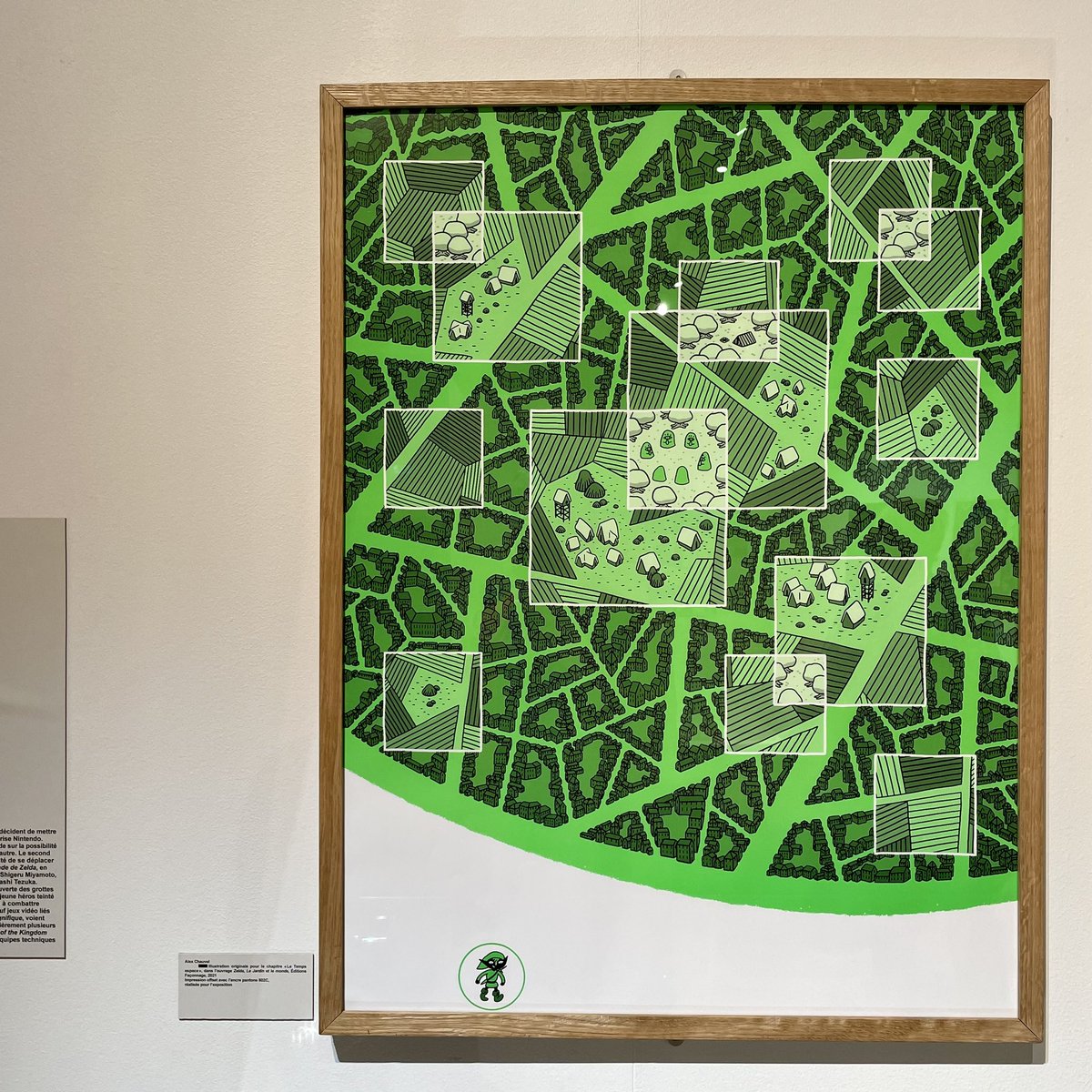 JeromeDittmar's tweet photo. Très très fier que notre livre ZELDA — LE JARDIN ET LE MONDE de Victor Moisan et Alex Chauvel soit désormais exposé. C’est au Musée de l’imprimerie et de la communication graphique, à Lyon, et cela dure jusqu’au 3 septembre ✊ @VictorMoisan @FaconnageE https://t.co/NN3KT93hZI