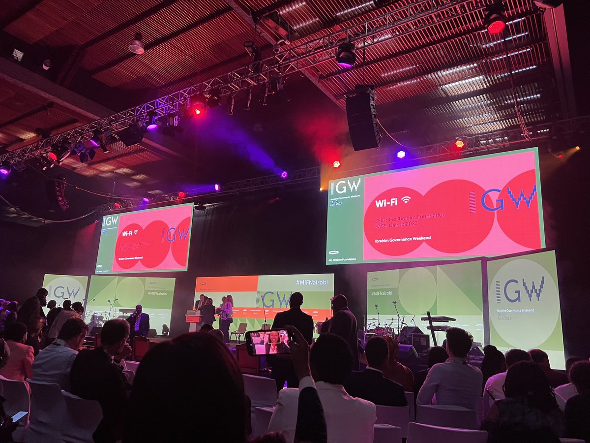 NeyNeolle's tweet photo. I was privileged to attend #IGW2023 [Ibrahim Governance Weekend] organized by #MoIbrahimFoundation. The events aimed to highlight various things around governance in Africa. This year the #IWG2023 has a theme of Global Africa https://t.co/QdHBFEvEnj