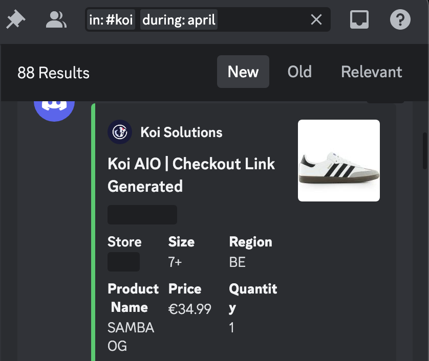 sneakers aren't really that dead 👯‍♀️

over 4k pairs checked out from dunks to bricks etc.

🤖<a href="/EarthSideIO/">EarthSide</a> #GaneshBot <a href="/Koi_AIO/">Koi AIO</a> 
⛽️ @PorterProxies 
🏡 <a href="/scale_eu/">scale</a> <a href="/voidntwrk/">Void Network</a> <a href="/Nootify/">Nootify</a> @ClosedCulture 

💳 Get ACO over at <a href="/Unknwnlabs/">Unknown Labs FNF</a> 👑