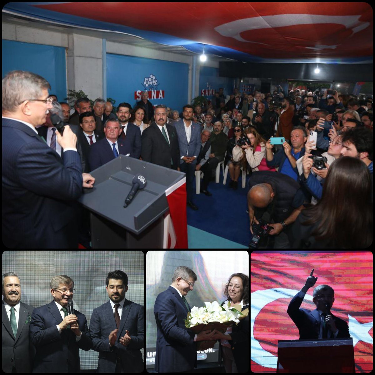 AlanyaGelecek's tweet photo. Genel Başkanımız Sn.Ahmet Davutoğlu İlçe Başkanlığımızı ve Cumhurbaşkanlığı Seçim Koordinasyon Merkezini ziyaret etti. 

#GelecekPartisi #Alanya https://t.co/AsP27I6v5f