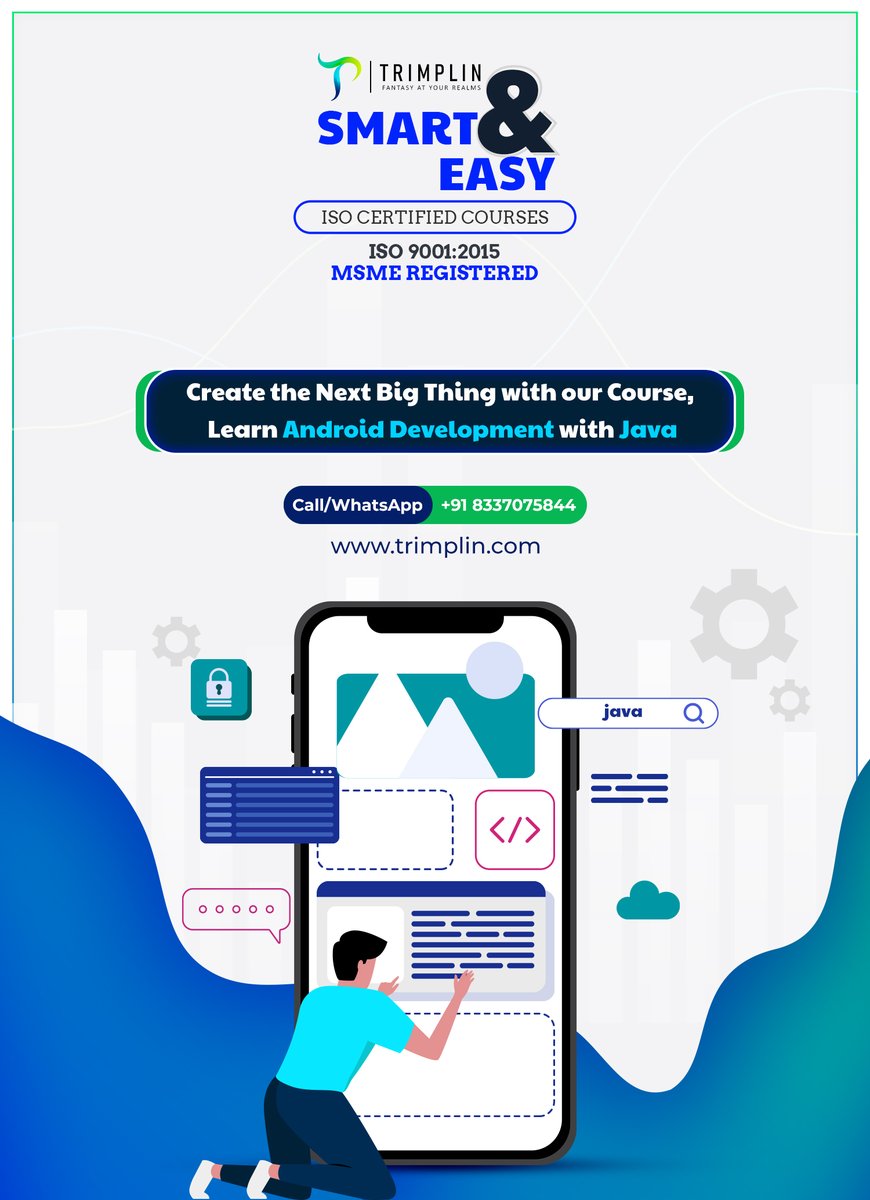 TrimplinG's tweet image. Master Java and be fluent in Android development - check out our comprehensive online course! 👀👨💻
#JavaAndroidDevelopment #androiddevelopment #android #androiddeveloper #androidstudio #java #javascript #programming #androiddev #appdevelopment #androidapps #webdevelopment