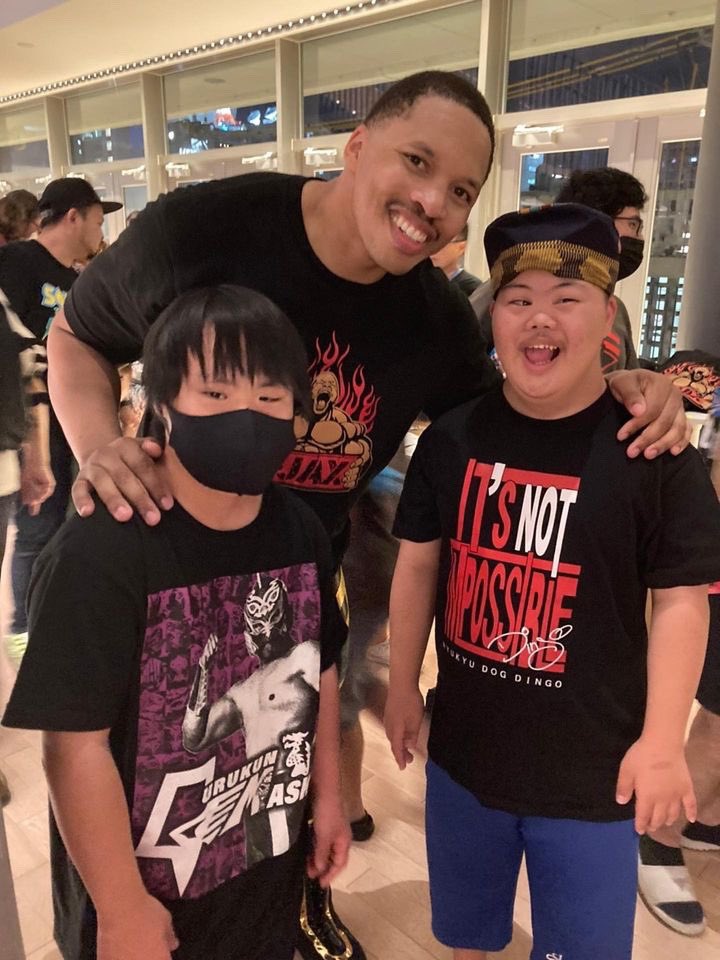Big_K_Jax's tweet photo. 4/28 was amazing! Thank you everyone that came and showed your support! Please bring that energy and that 🔥!!! Let’s make the whole world shake and bend under the might of RYUKYU Dragon Prowrestling.

#rd_pw https://t.co/5MDQ6KSOc2