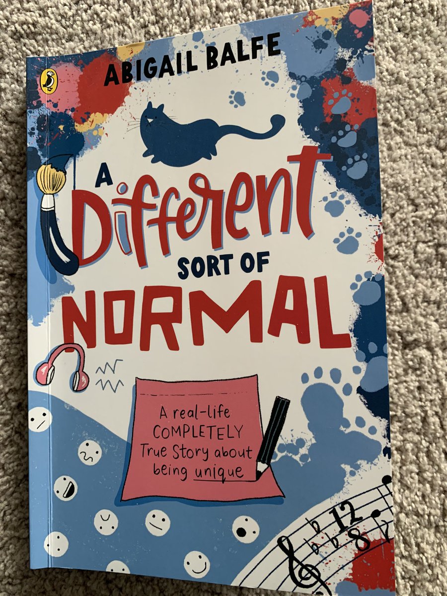 Just spent a lovely few hours this morning reading this book by @abigailbalfe. This book needs to be in every classroom - what a triumph! There are so many similarities I can see in my own life and behaviours and in those of friends and family. Thank you for this, Abigail 💕📚💕