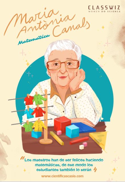 Literamus's tweet photo. 29 de abril de 2022 falleció la matemática Maria Antònia Canals, un referente en la enseñanza de las matemáticas; partía de la experimentación para llegar al pensamiento abstracto. Generó gran cantidad de material didáctico que generó  
https://t.co/CtS0zcPqdj https://t.co/3EJ1IJ1YNu