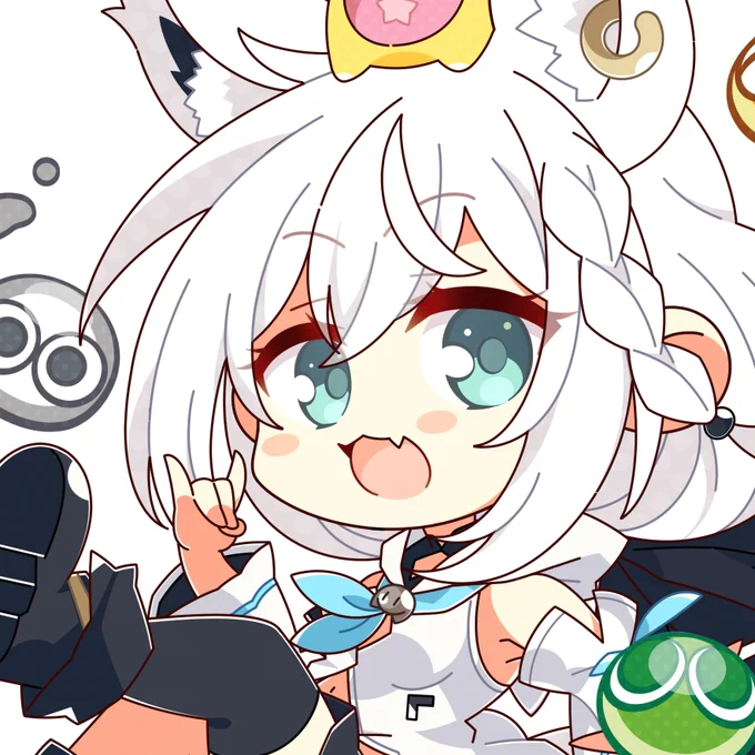ぷよぷよ～  #絵フブキ