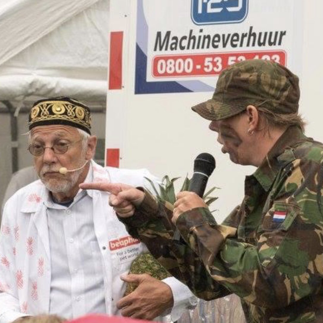 Rust zacht André, voor ons blijf je altijd professor Ananas…