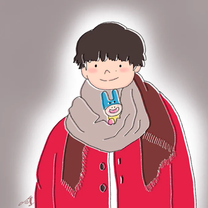  nuku nuku…  #内田雄馬 #イラスト #ファンアート