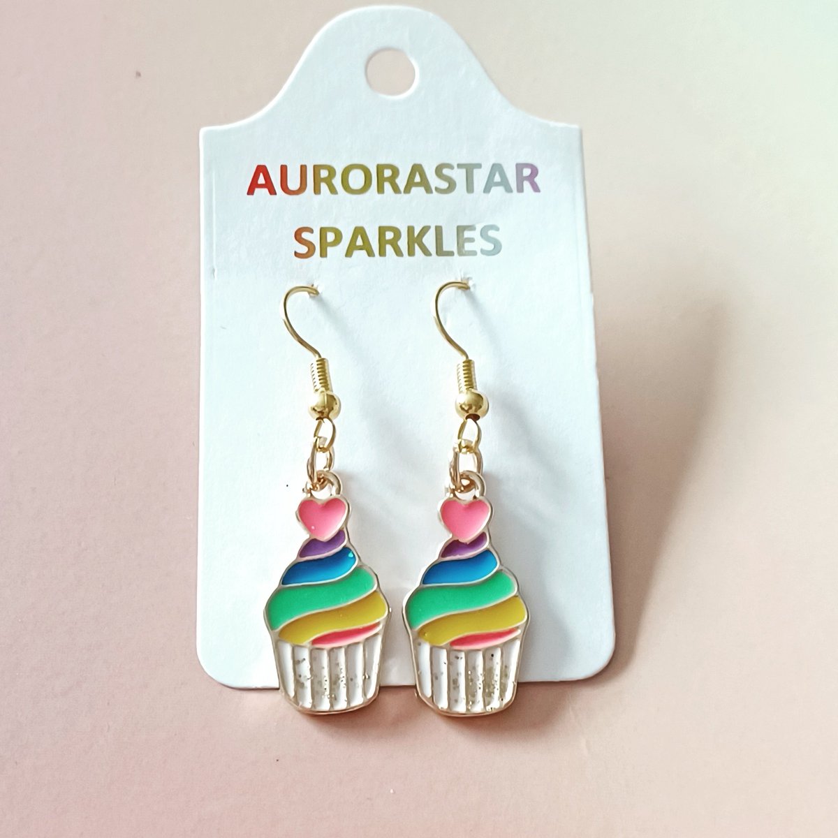 How delicious and super cute do these rainbow cupcakes earrings look 😍 
Only £5 ❤️ 
Facebook.com/Aurorastar1007 

#MHHSBD #ukgiftAM #ukgifthour #ukweekendhour #treat #jewellery #SmallBiz
