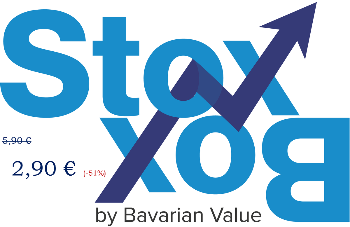 Stox_Box's tweet photo. Nur noch 2,90 € monatlich anstatt 5,90 €!
Verabschiede dich von deinen manuellen Excel-Vorlagen und erstelle deine persönlichen, individuellen Kennzahlenanalysen von knapp 3.000 Unternehmen automatisiert in wenigen Sekunden für nur 2,90 € im Monat.
https://t.co/S1wSxX1L5k https://t.co/48qJTVccXG