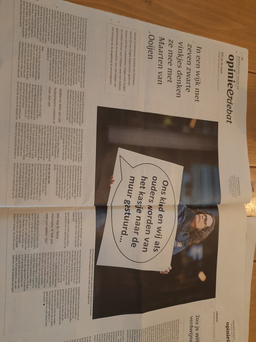 Leendert_Bos's tweet photo. Goede boodschap Martine van Ommeren (in @ndnl) aan @MaartenOoijen - geef gezinnen de optie op eigen regie en budget. Ipv tig hulpverleners te managen. En ri stas: nog meer gespreksrondes etc gaat hem niet worden. #jeugdzorg https://t.co/PZz0IlX7kE